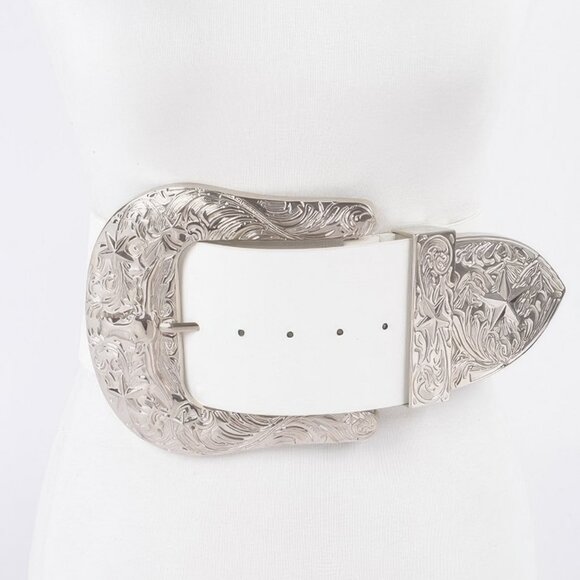 Oversized Buckle Plus Size Belt